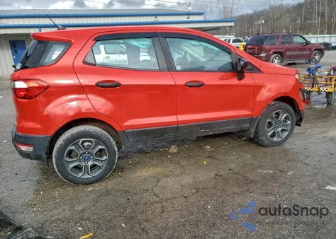 2021 Ford Ecosport S from USA, damaged, VIN MAJ6S3FL3MC410535